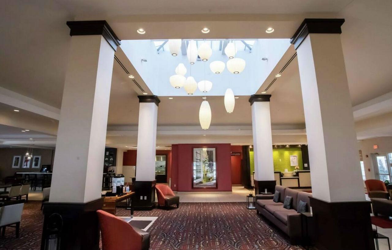 Hilton Garden Inn Dayton South - Austin Landing Springboro Bagian luar foto